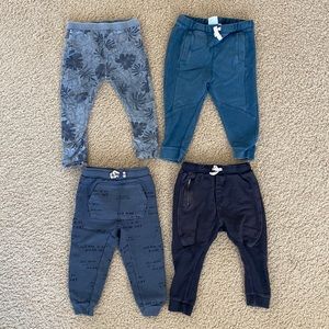 Zara Toddler Boy Jogger Pant Bundle - Size 2/3T